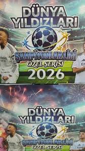 Dünya Yıldızları 2026 Kart Oyunu Özel Seri